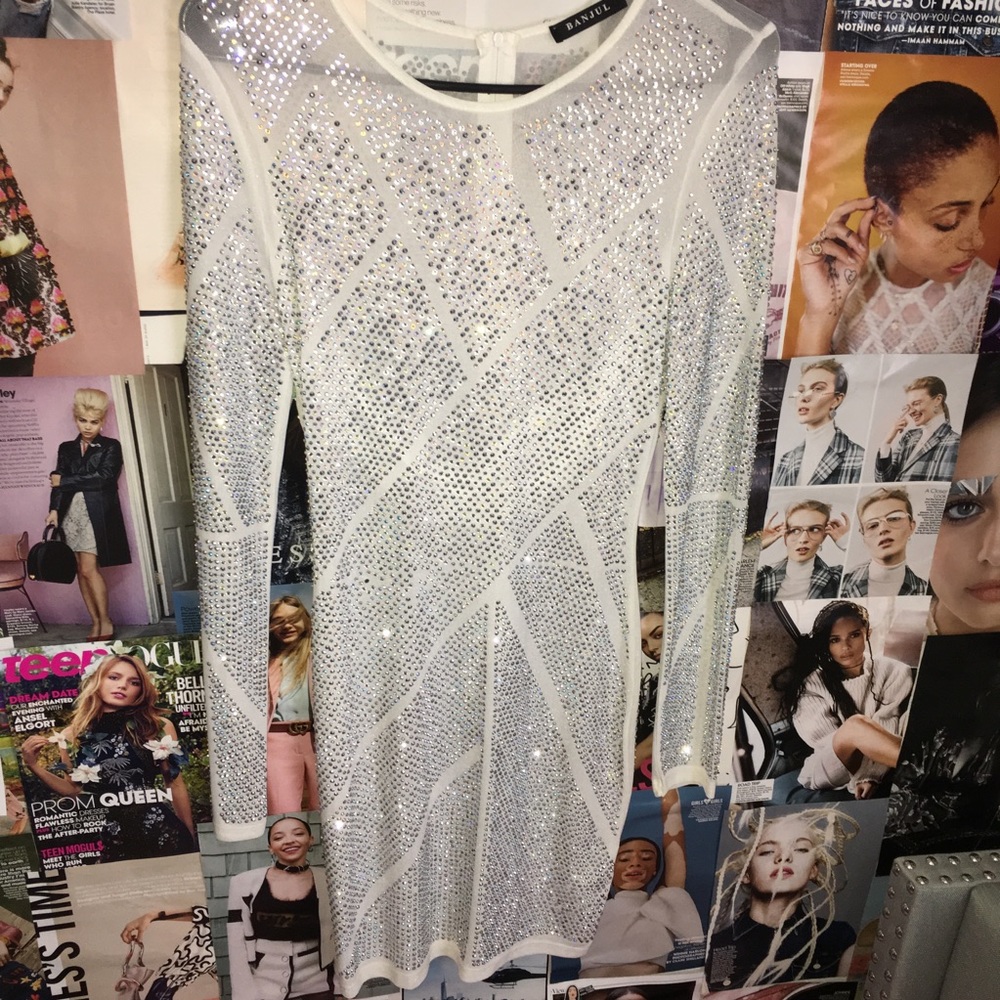 Bling Diamond Body-con Dress